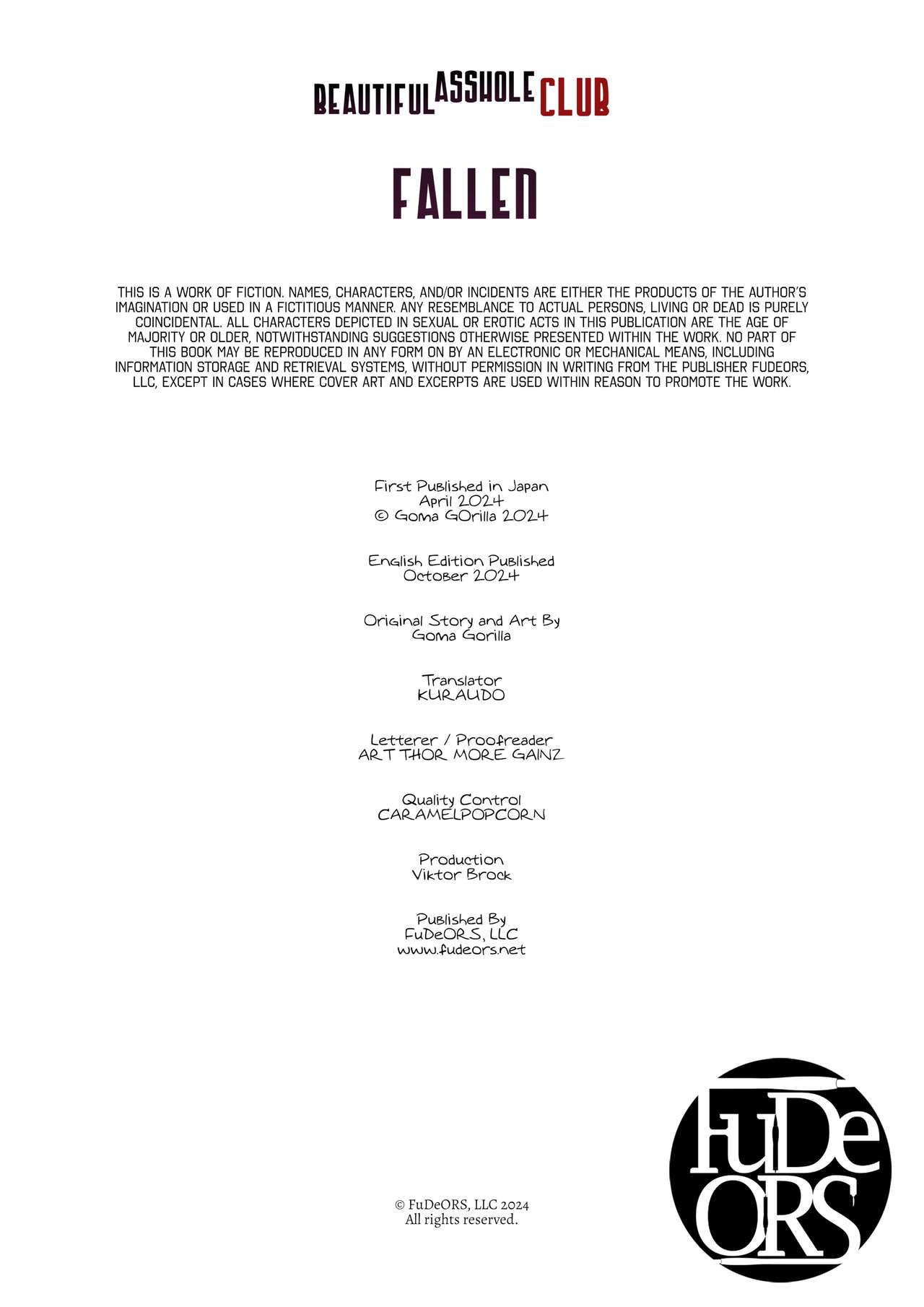 Beautiful Asshole Club Fallen page 55