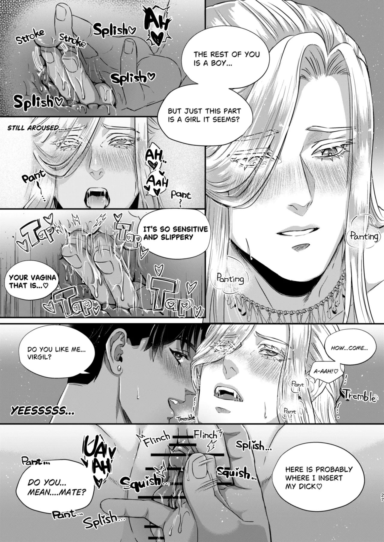 Beautiful merman is a cuntboy page 26