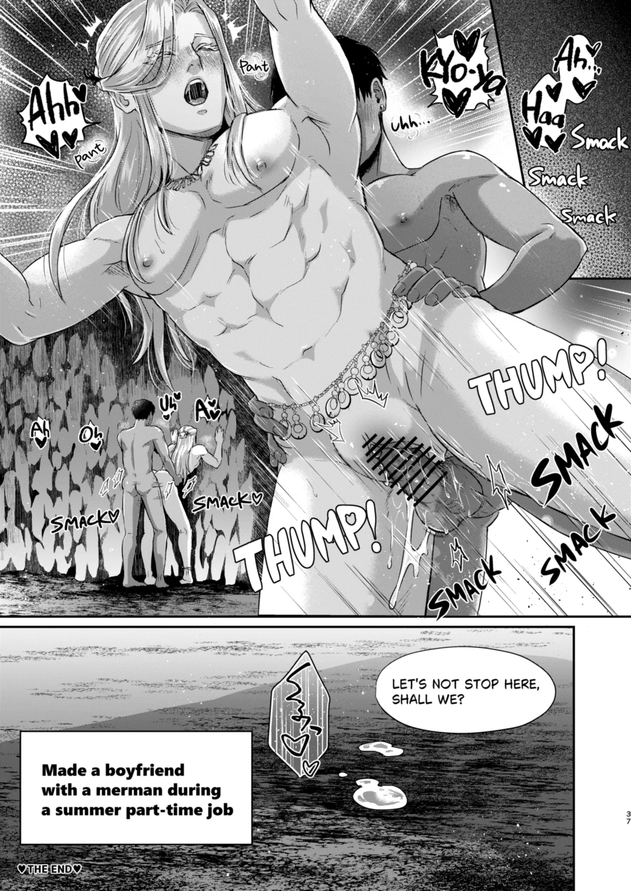 Beautiful merman is a cuntboy page 36