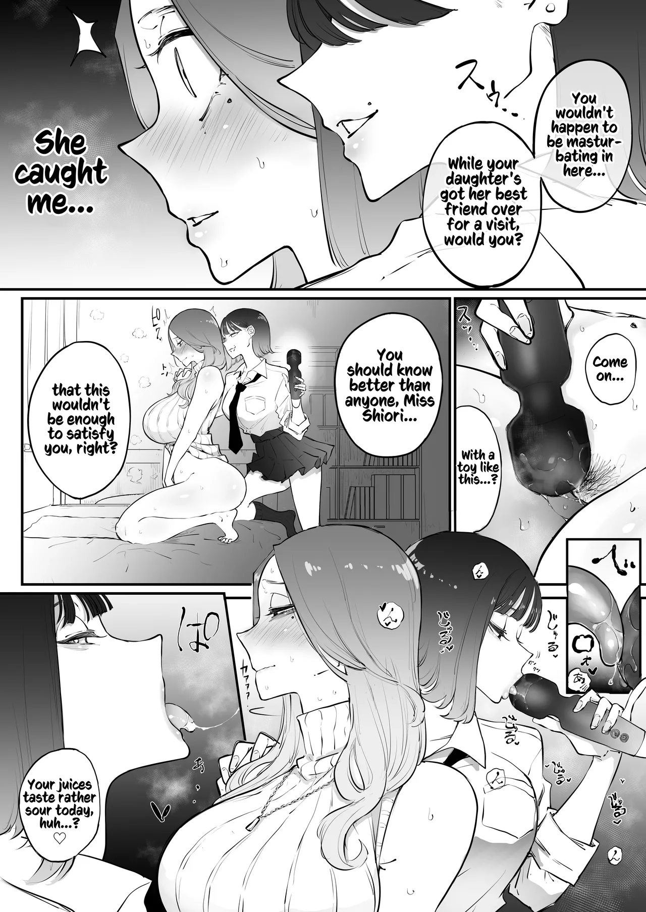 Beautiful Wife Shiori Ichinose (37) Is Getting Banged By Her Daughter's Female Friend page 6