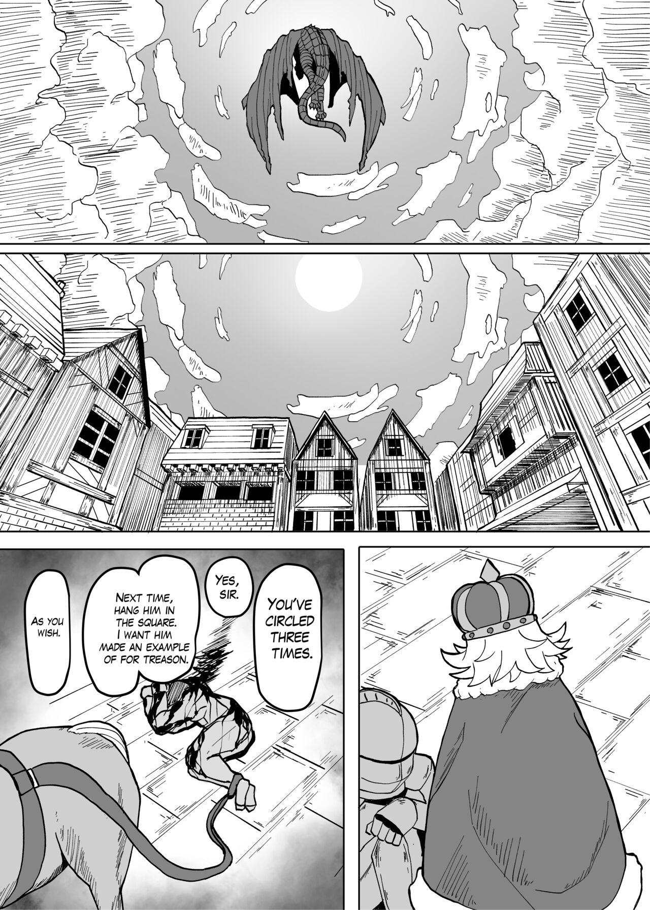 Because That Night Was The Happiest They've Ever Been - Persecuted Dragon Girl and an Assassin at His Limit Forget Human Speech and Have Beastly Sex page 15