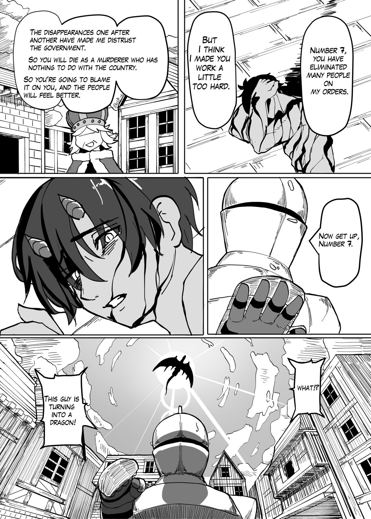 Because That Night Was The Happiest They've Ever Been - Persecuted Dragon Girl and an Assassin at His Limit Forget Human Speech and Have Beastly Sex page 16