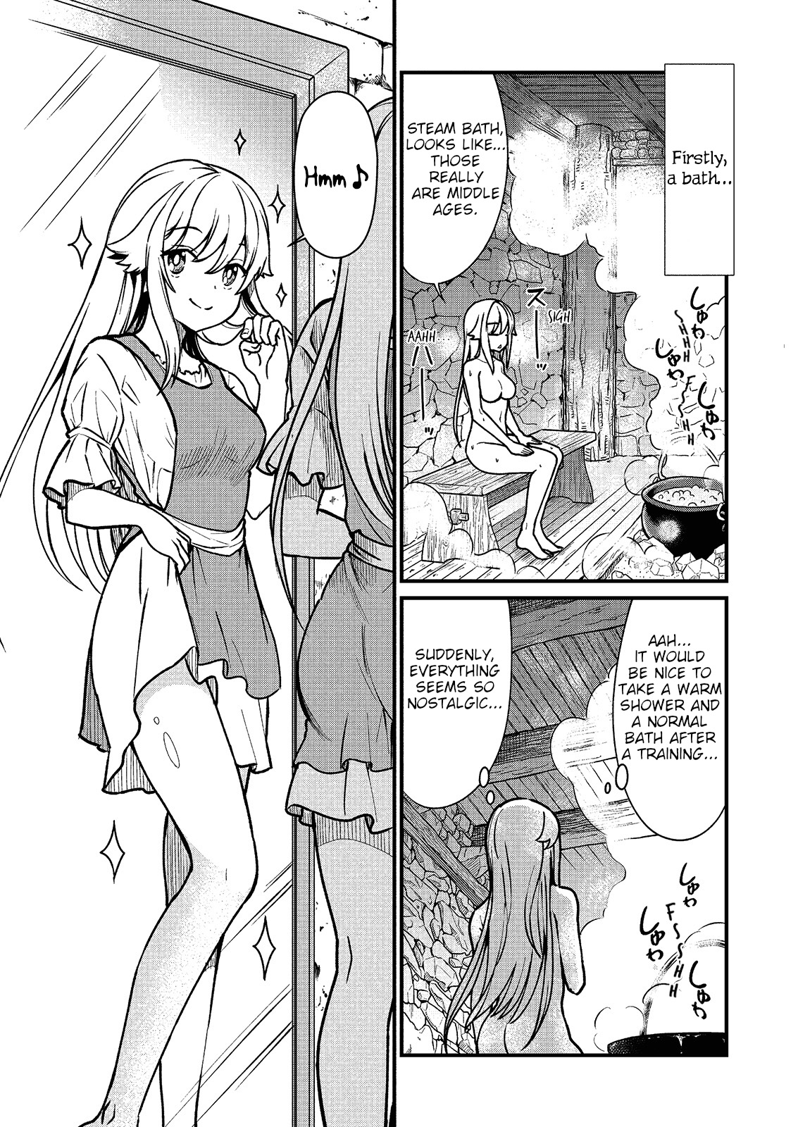 Becoming Princess Knight and Working at Yuri Brothel 1 page 13