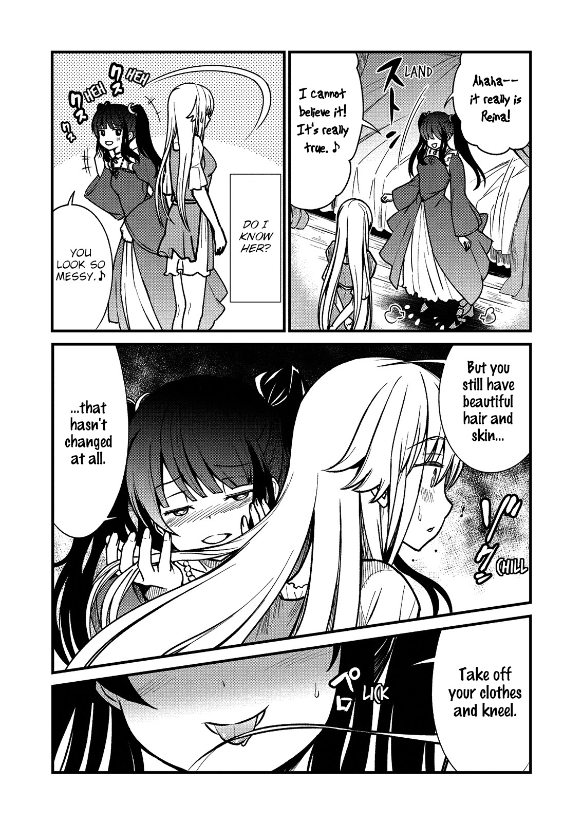 Becoming Princess Knight and Working at Yuri Brothel 1 page 17