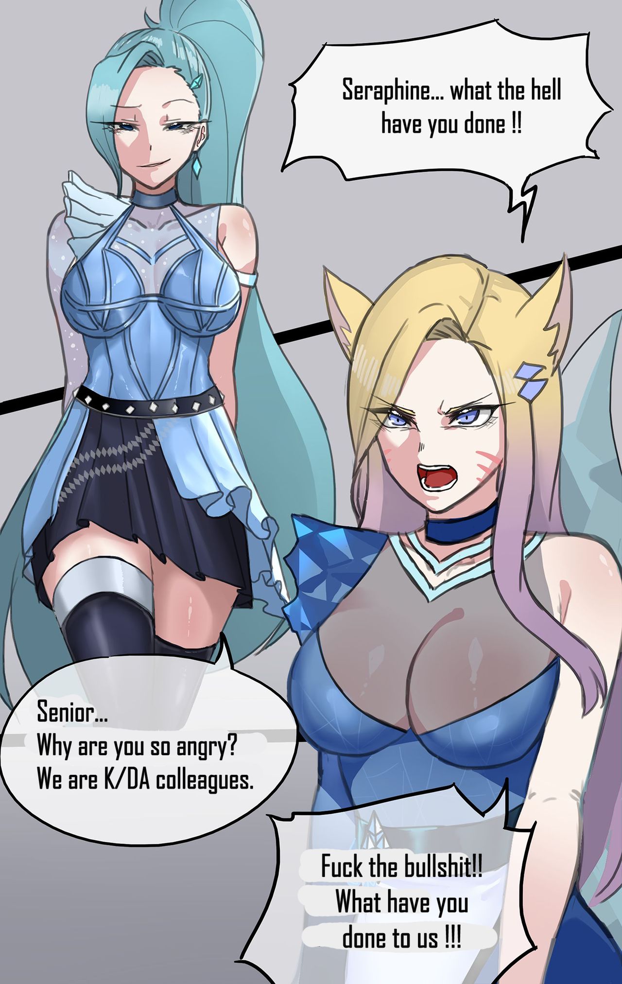 Behind the scenes of K/DA comeback page 3
