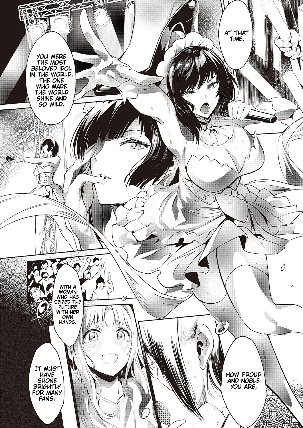 Behind The Shimmering Stage... A Whirlpool of Lust page 6