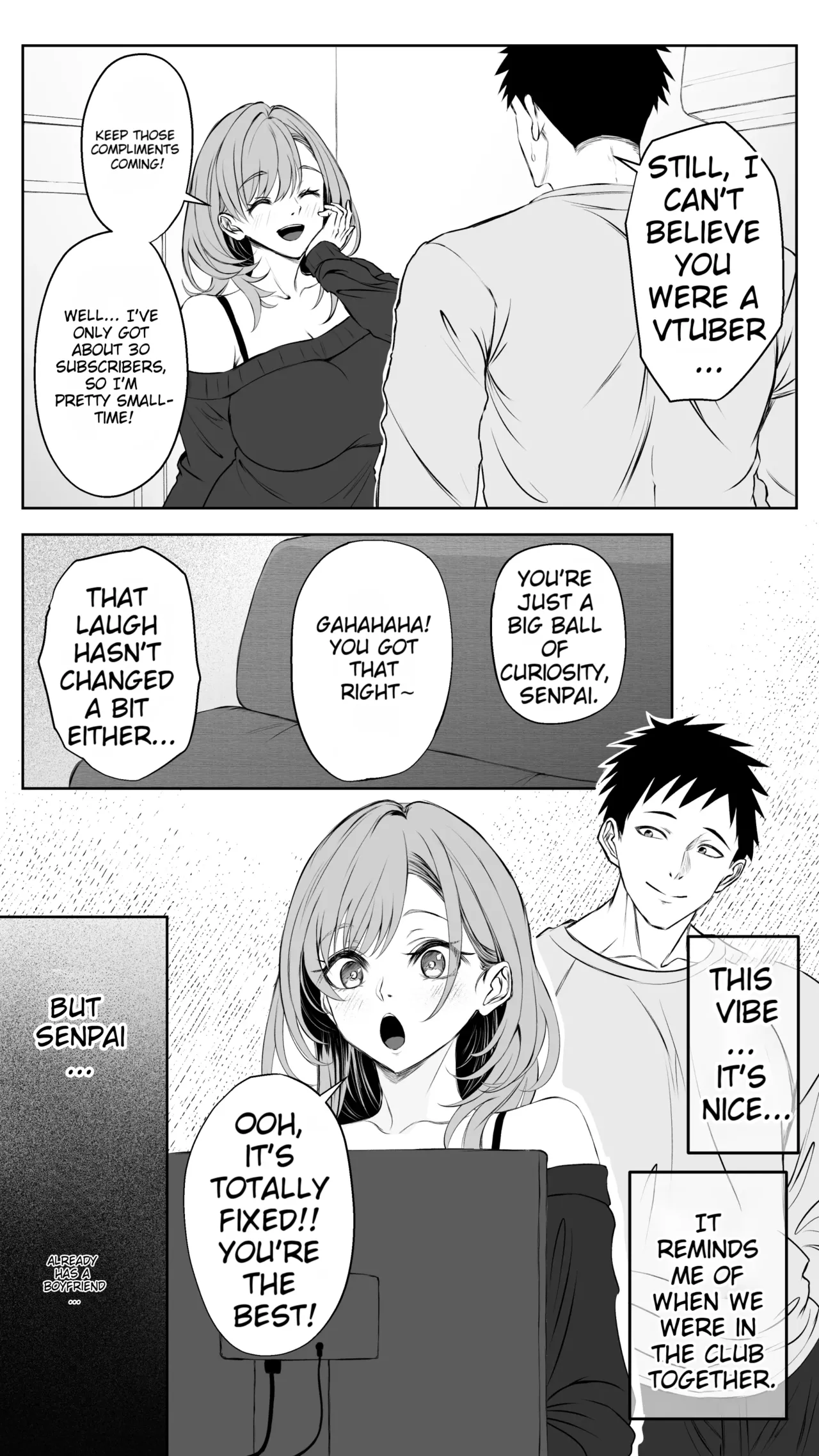 Being Clingy with Your Boyfriend... Kyaru, Senpai Why Not Date Me Next? page 10