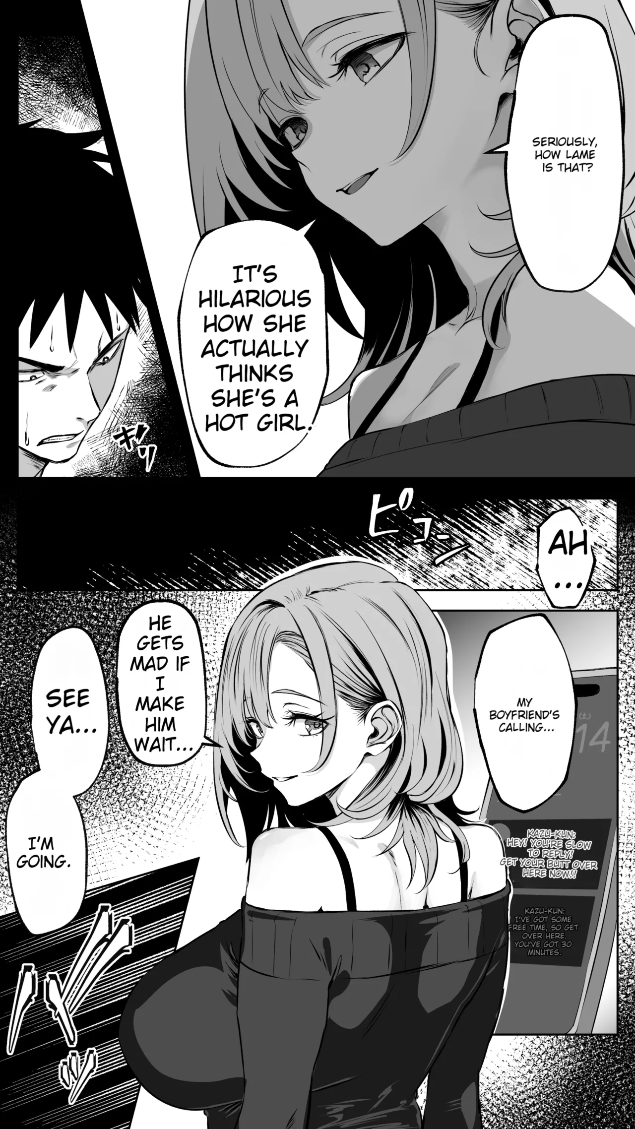 Being Clingy with Your Boyfriend... Kyaru, Senpai Why Not Date Me Next? page 43