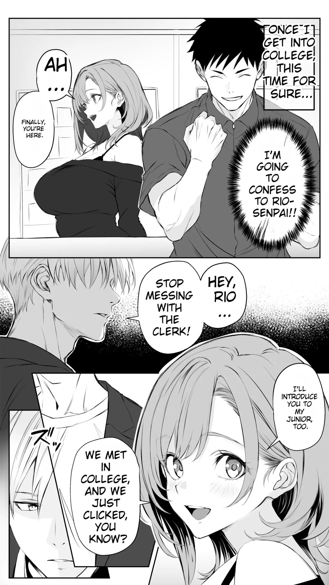 Being Clingy with Your Boyfriend... Kyaru, Senpai Why Not Date Me Next? page 6
