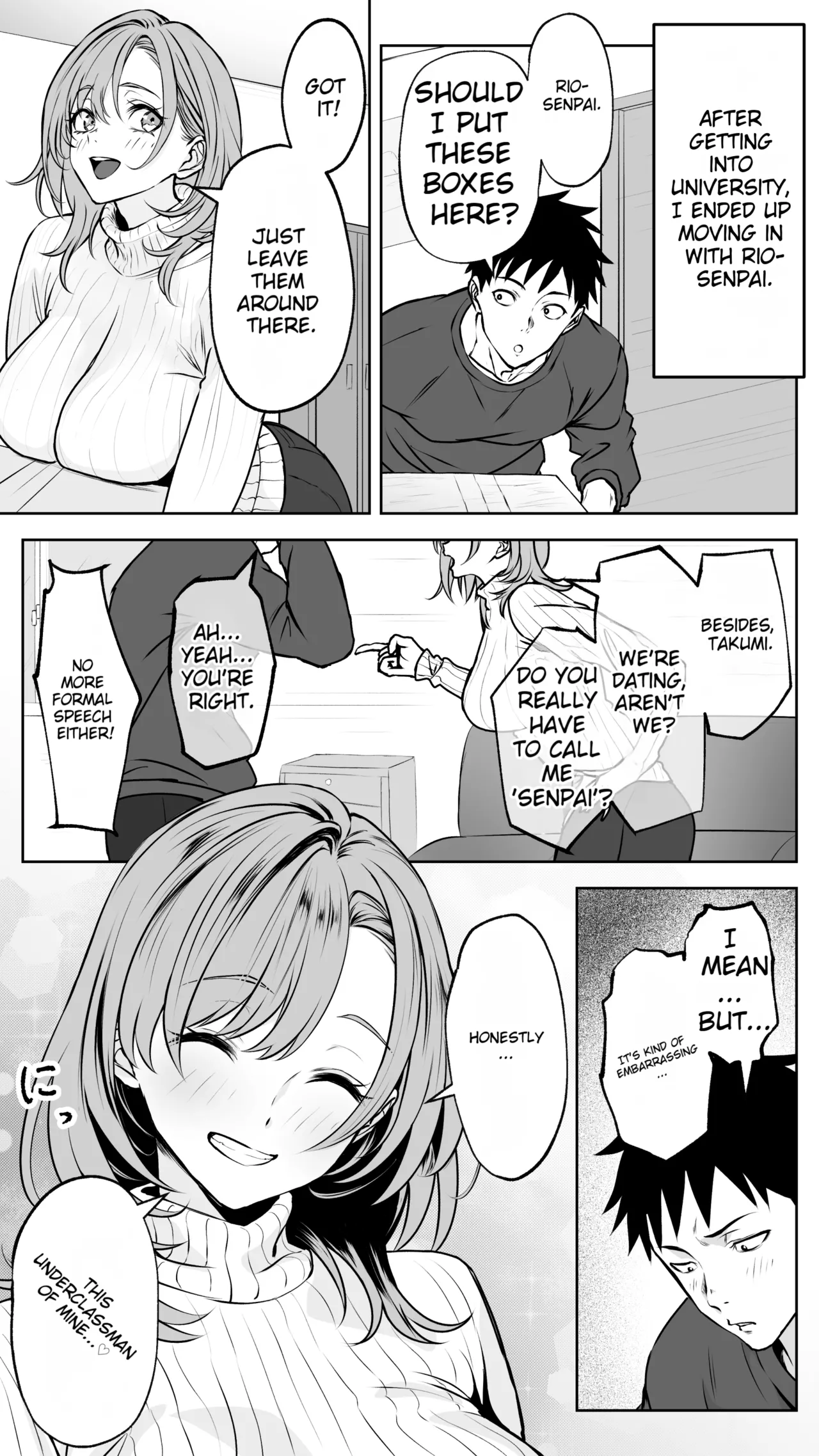 Being Clingy with Your Boyfriend... Kyaru, Senpai Why Not Date Me Next? page 61