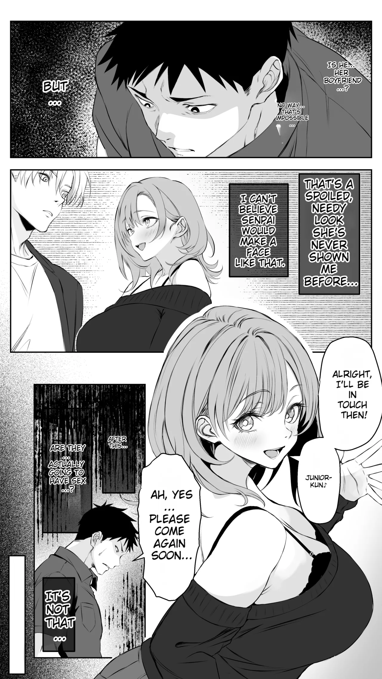 Being Clingy with Your Boyfriend... Kyaru, Senpai Why Not Date Me Next? page 8
