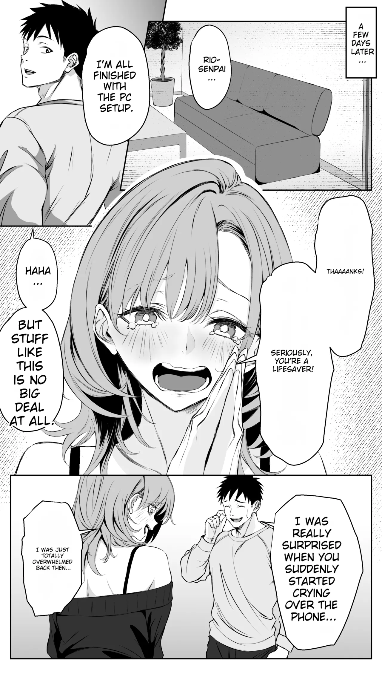 Being Clingy with Your Boyfriend... Kyaru, Senpai Why Not Date Me Next? page 9