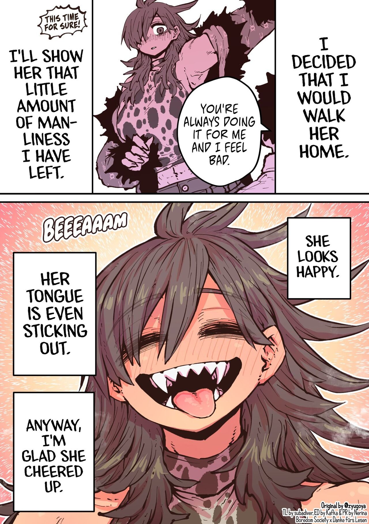 Being Targeted by Hyena-chan page 11