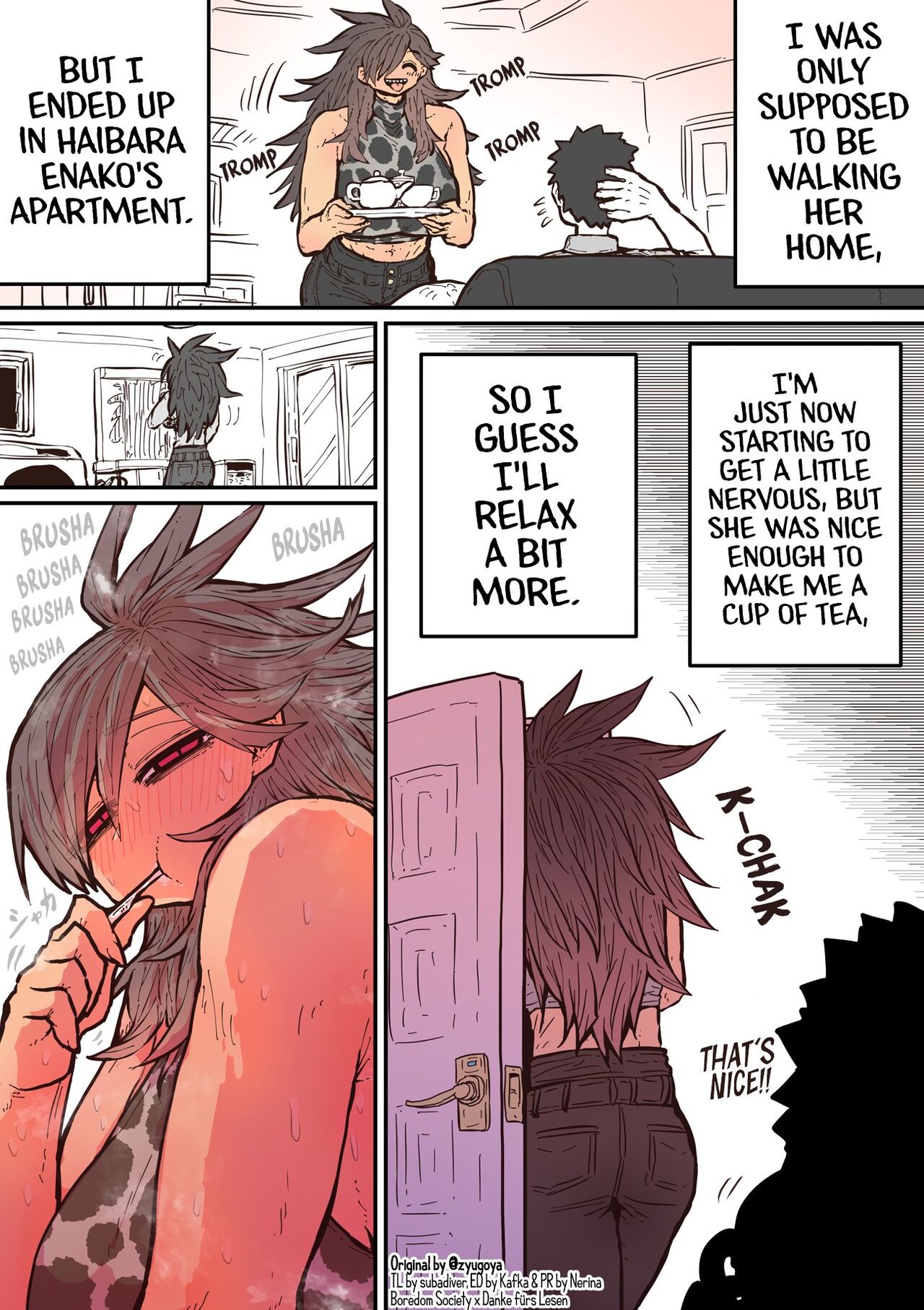 Being Targeted by Hyena-chan page 13
