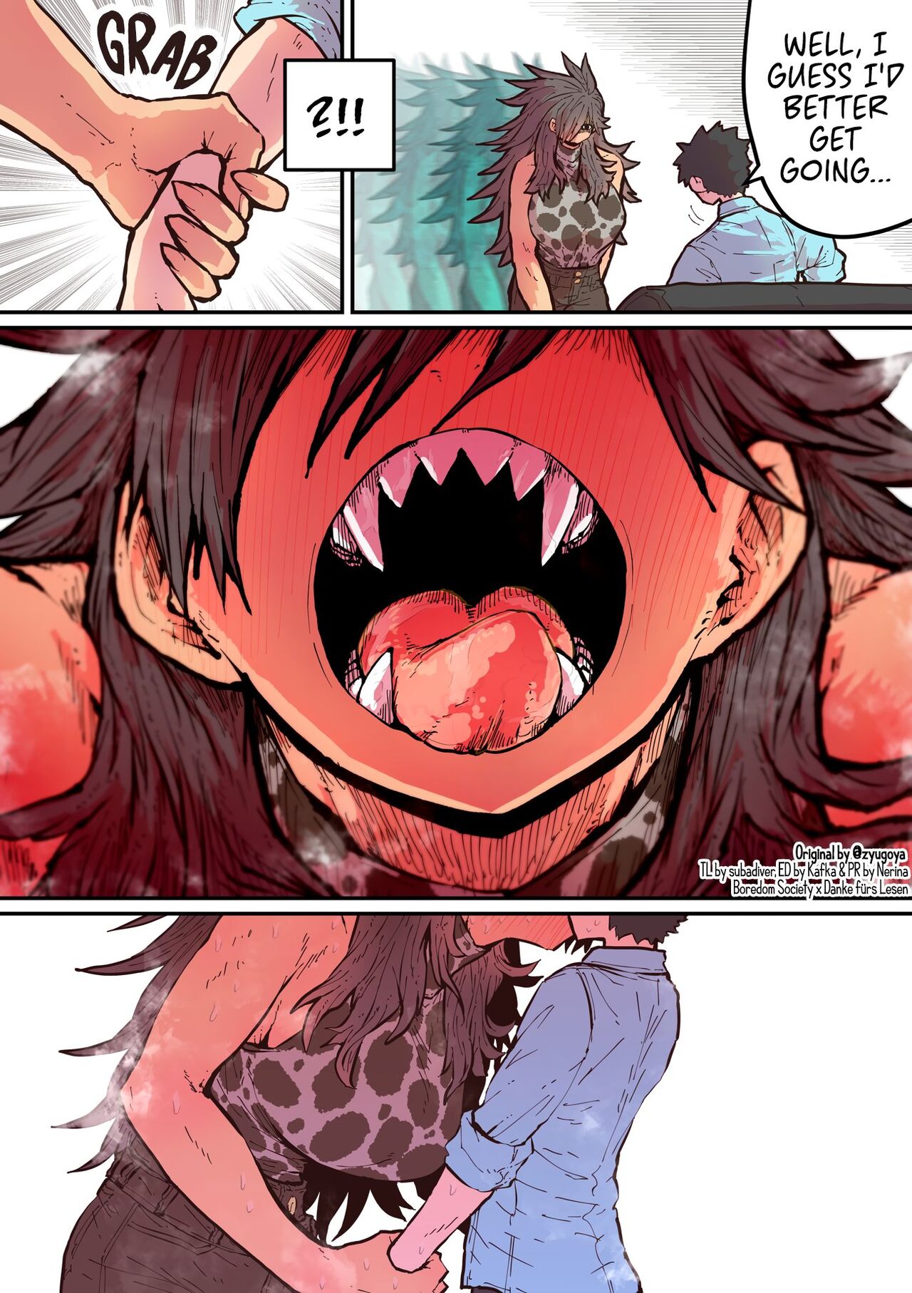 Being Targeted by Hyena-chan page 14