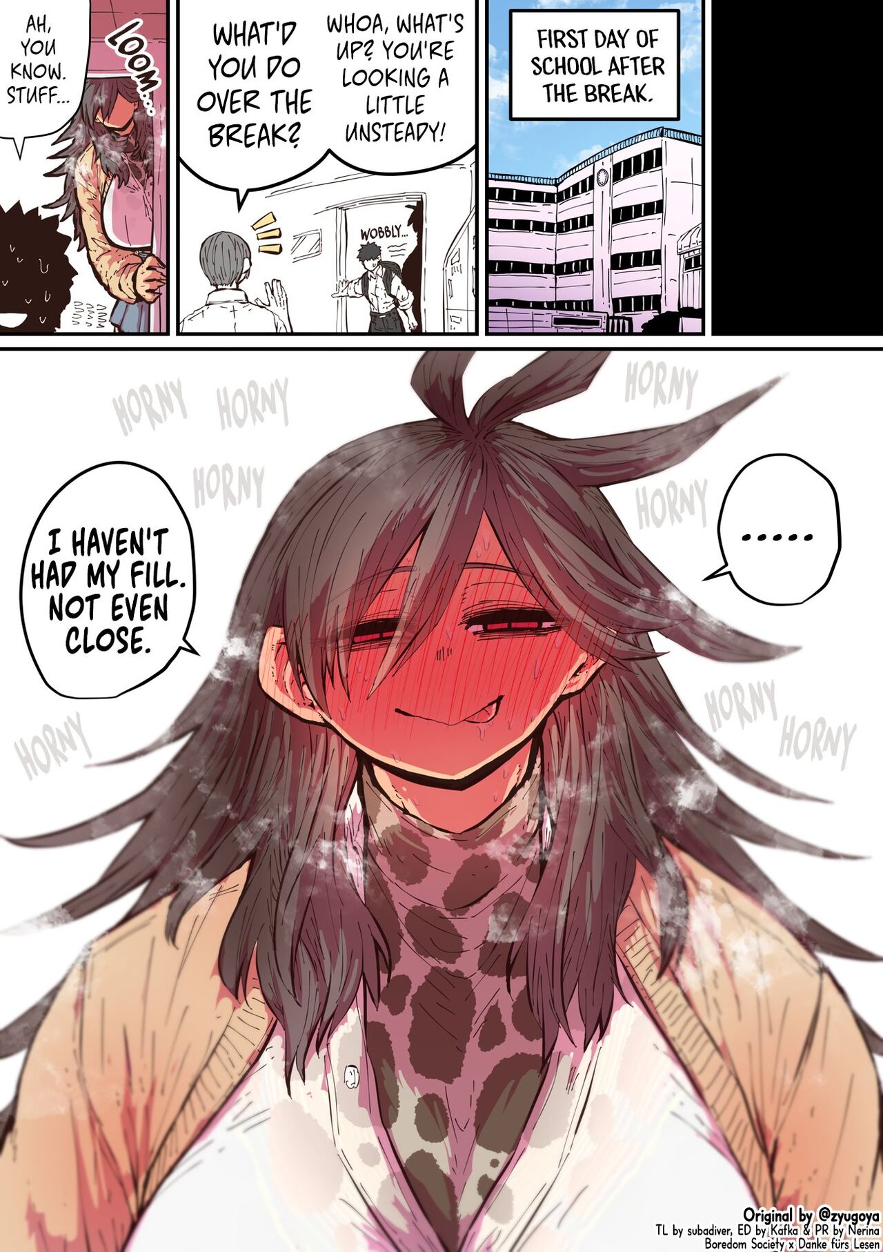 Being Targeted by Hyena-chan page 17