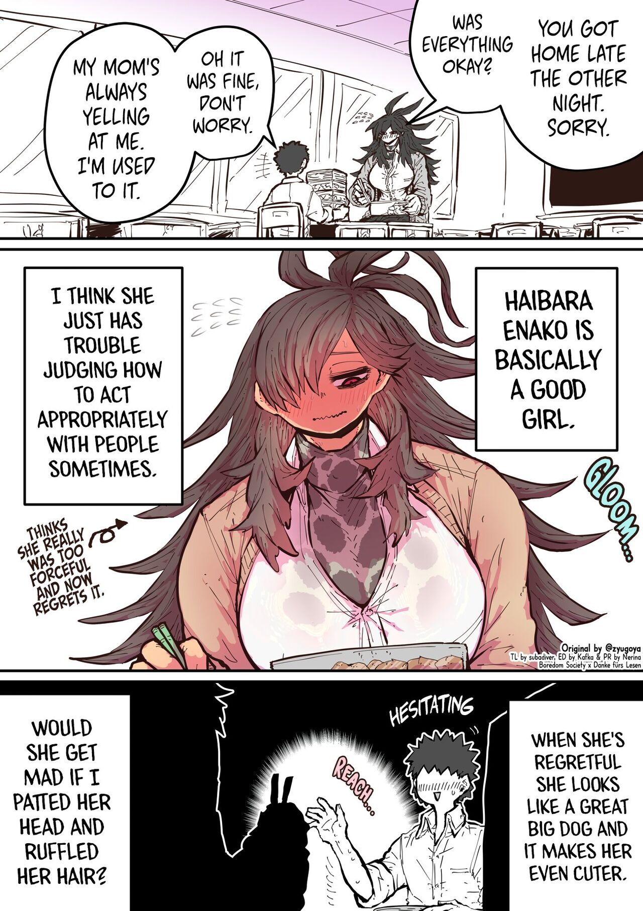 Being Targeted by Hyena-chan page 19