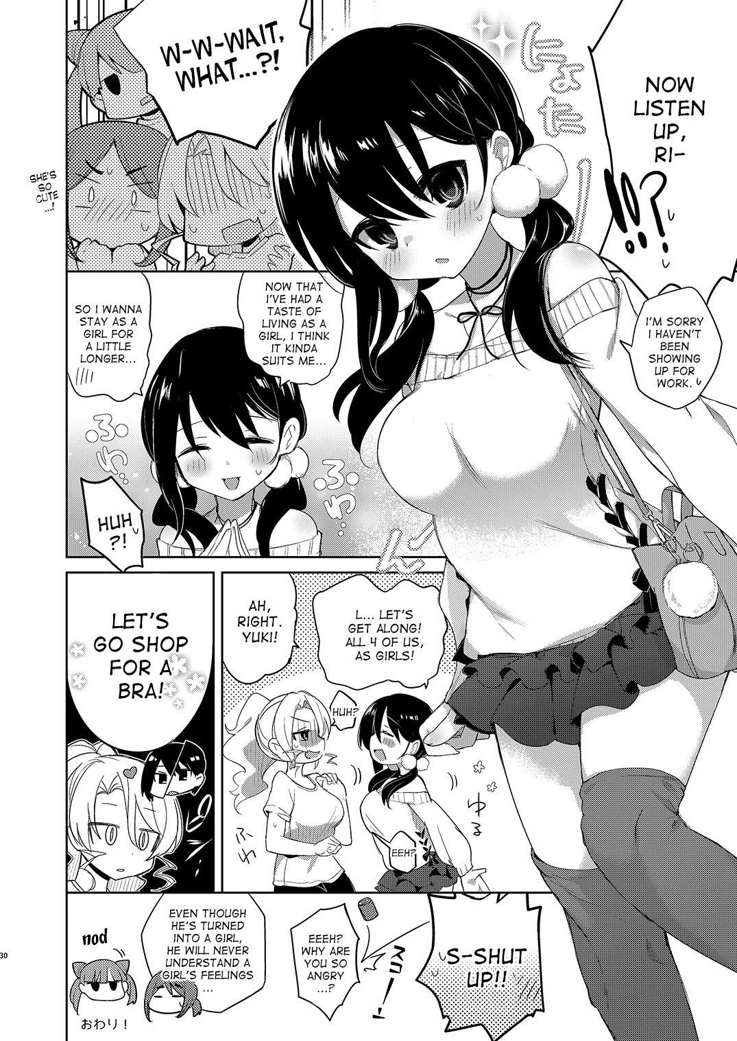 Beit Gaeri no TSkko ga Chikan ni Nerawarechau Hon page 30