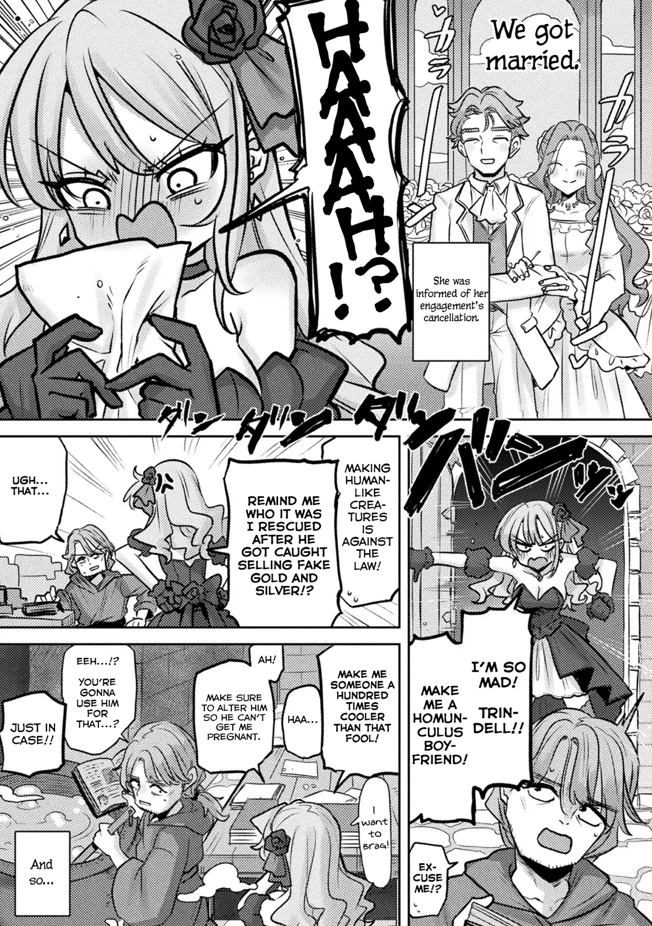 Bessatsu Comic Unreal Villainess Edition Vol. 1 page 36