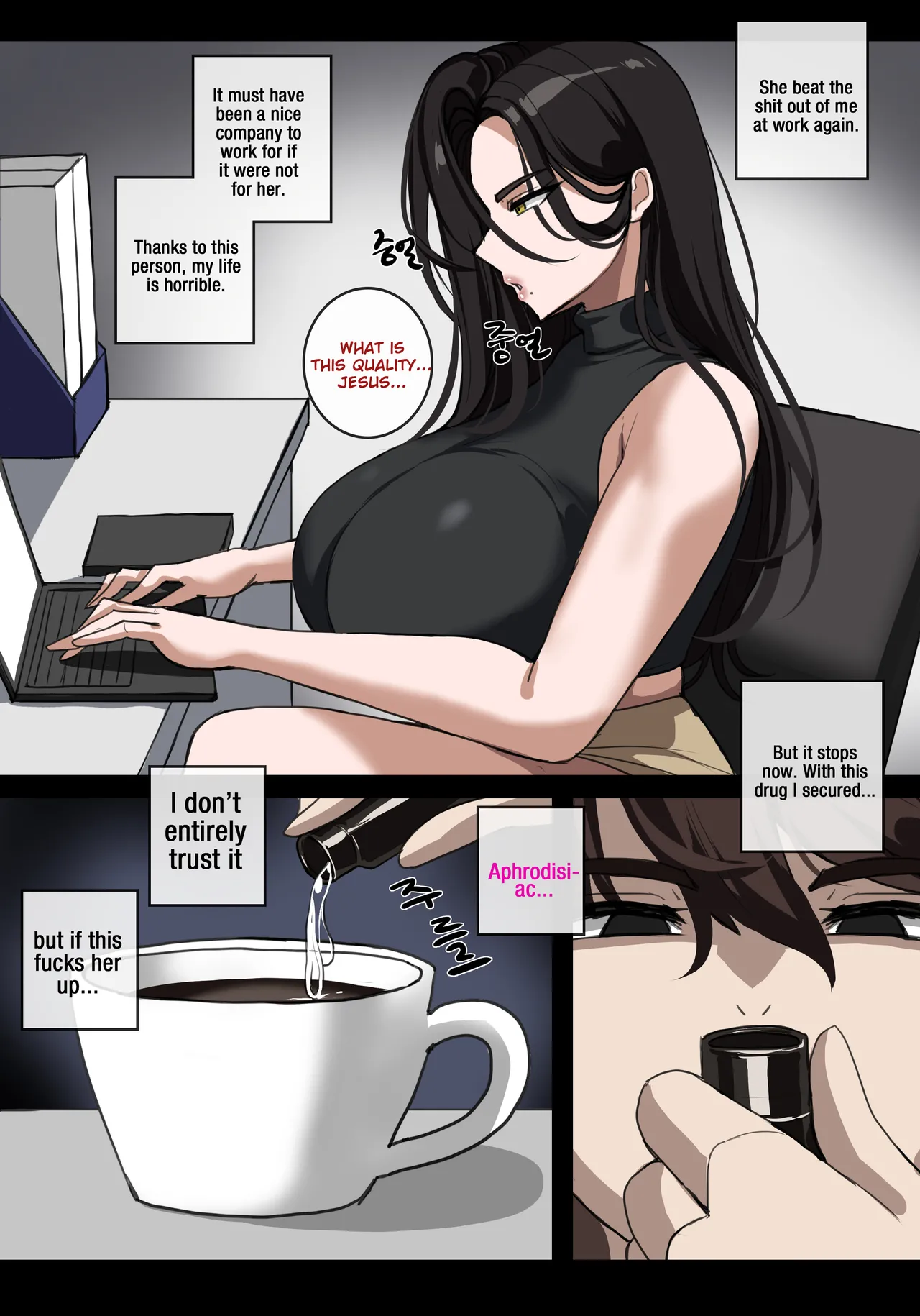 "Besting My Toxic Boss" page 4