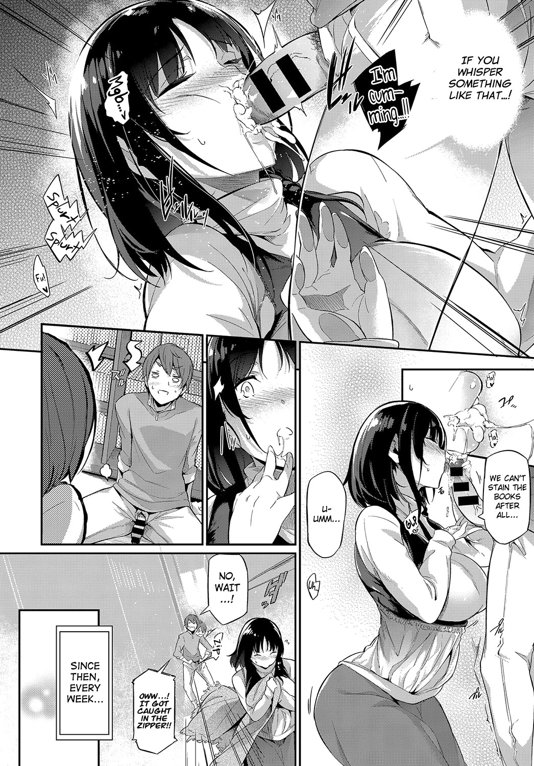 Between the Bookshelves page 8