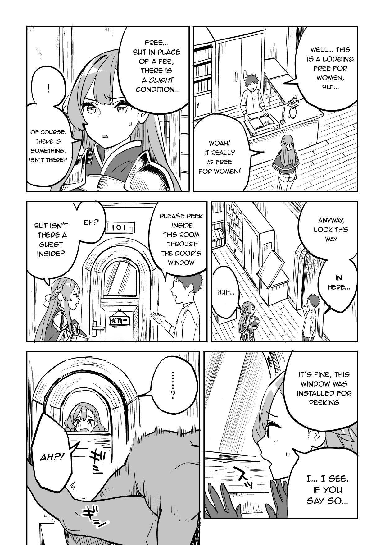 Beware of Free Lodging! page 8