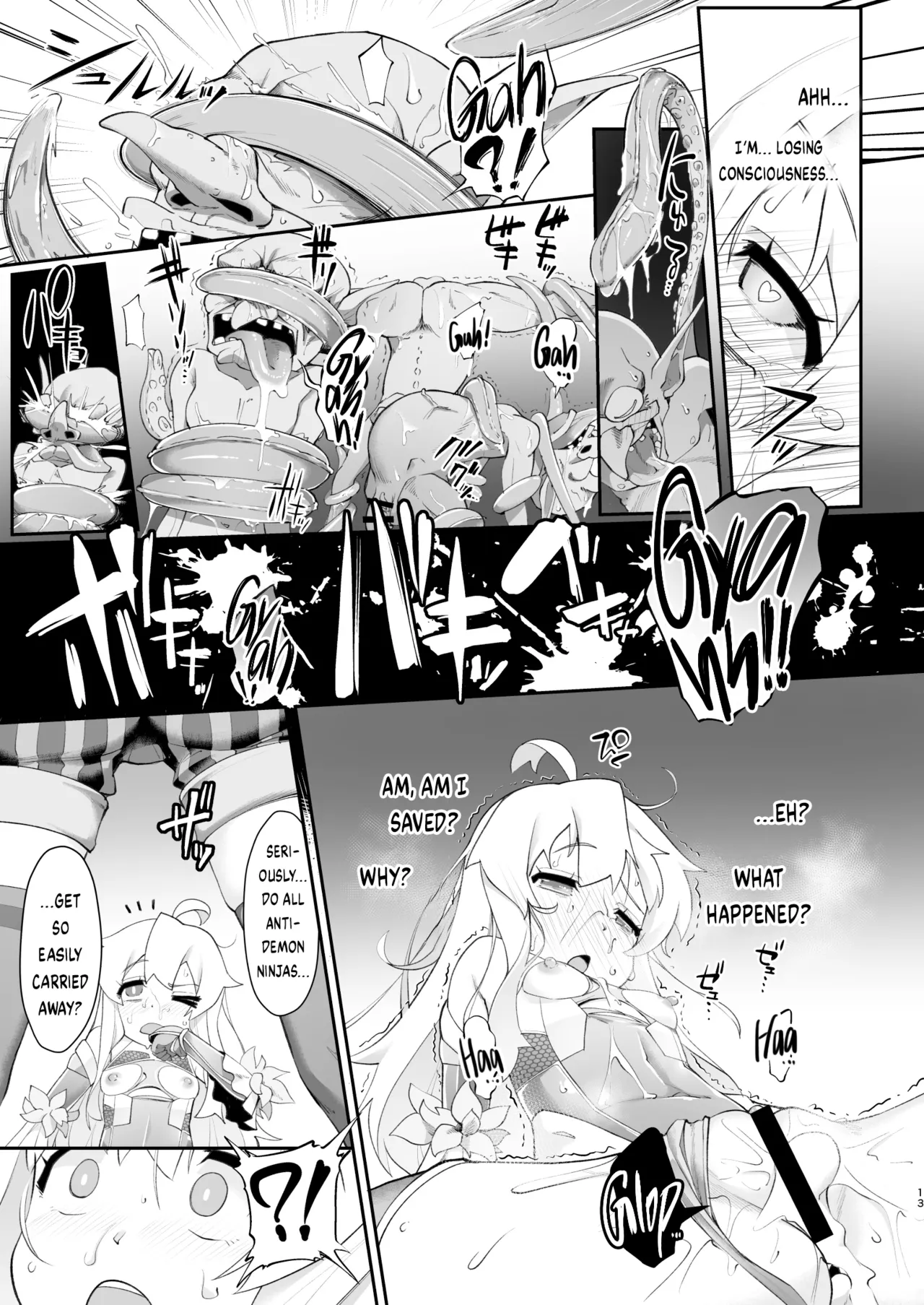 Big Brother Became an Anti-Demon Ninja but He’s Still Doomed page 14