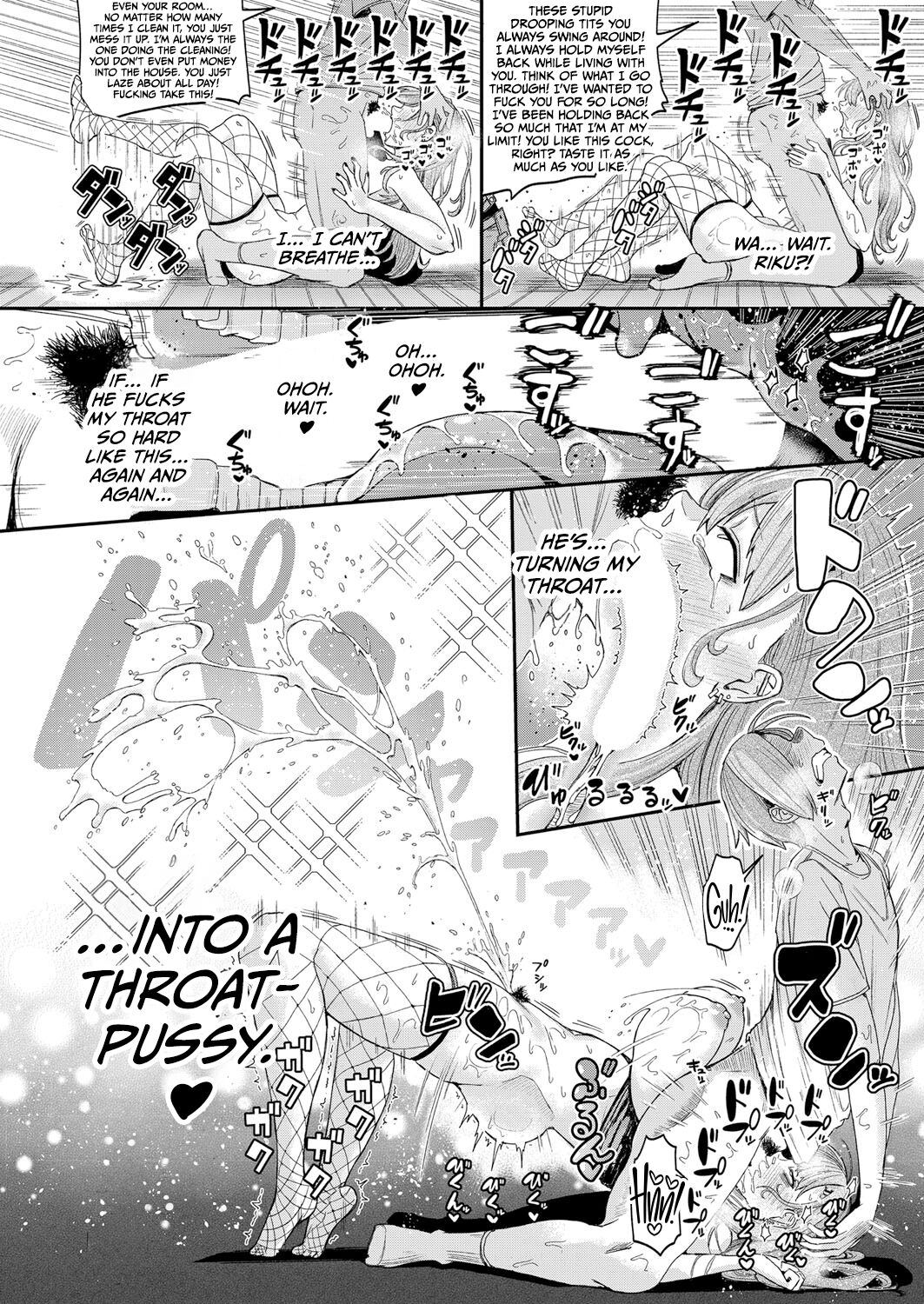 Big Sister With Drooping Tits Wants to Fuck Her Little Brother page 20
