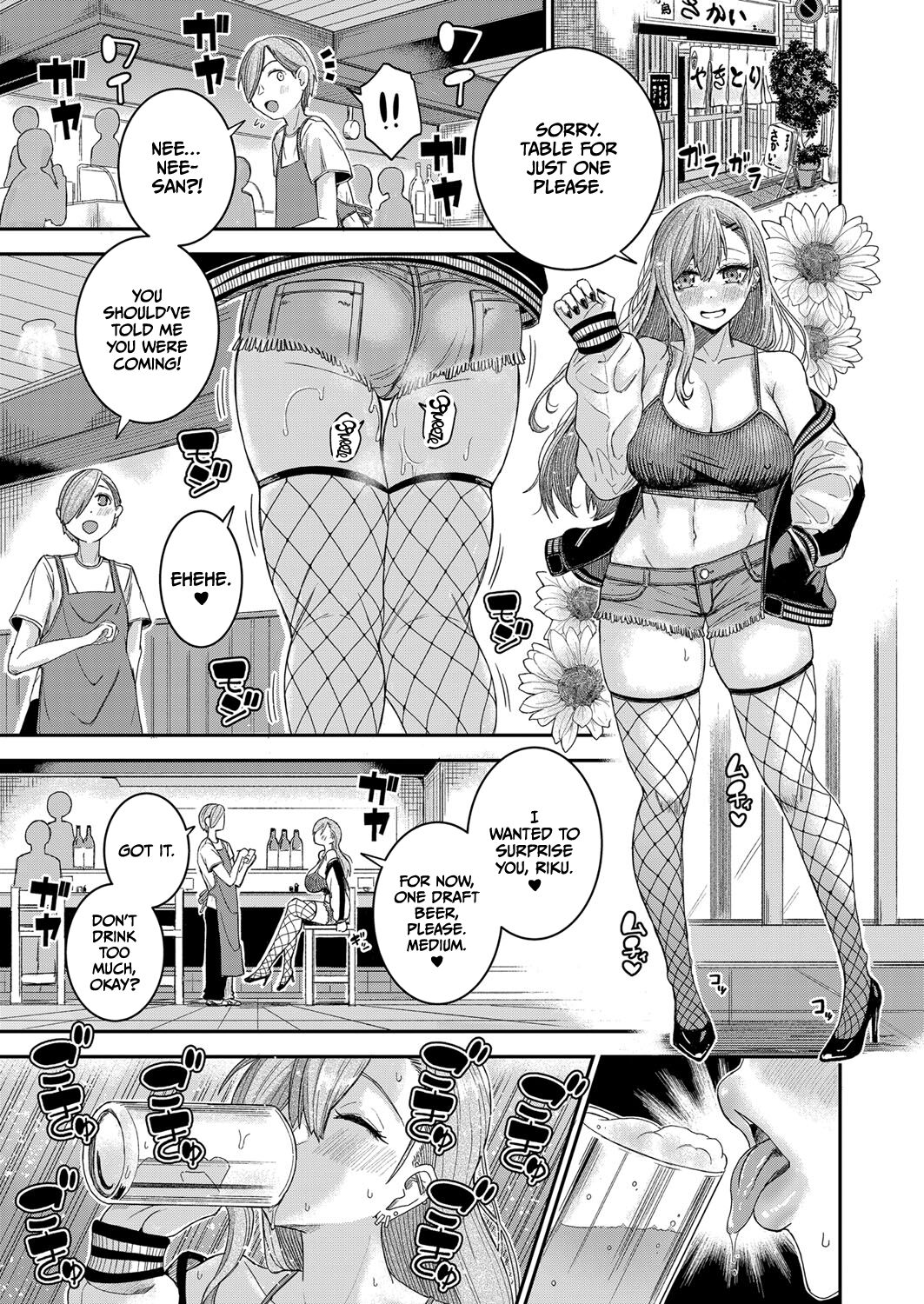 Big Sister With Drooping Tits Wants to Fuck Her Little Brother page 9