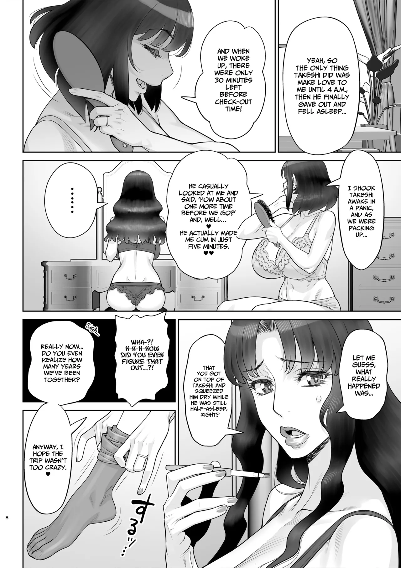 Bijin Tsuma Makimura Yukari Series 6 - Haramasex ni Itaru Nichijou. page 9