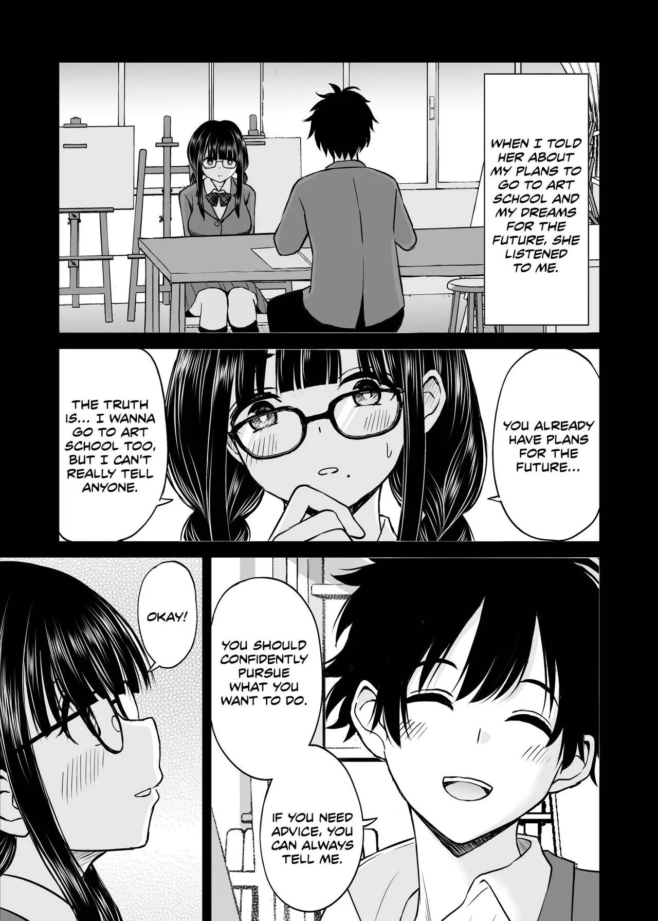 Bijutsubu no Kyonyuu Kouhai ga Nude Model ni Natta Kekka Amari ni Ero Sugite Ore no Geijutsu ga Bakuhatsushita Hanashi page 6