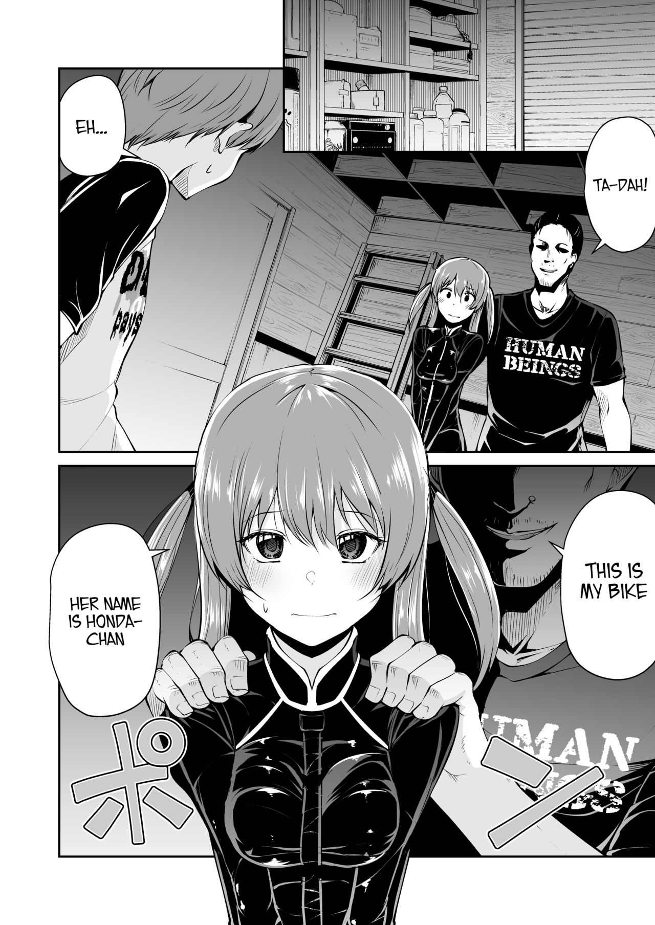 Bike no Honda-chan page 4