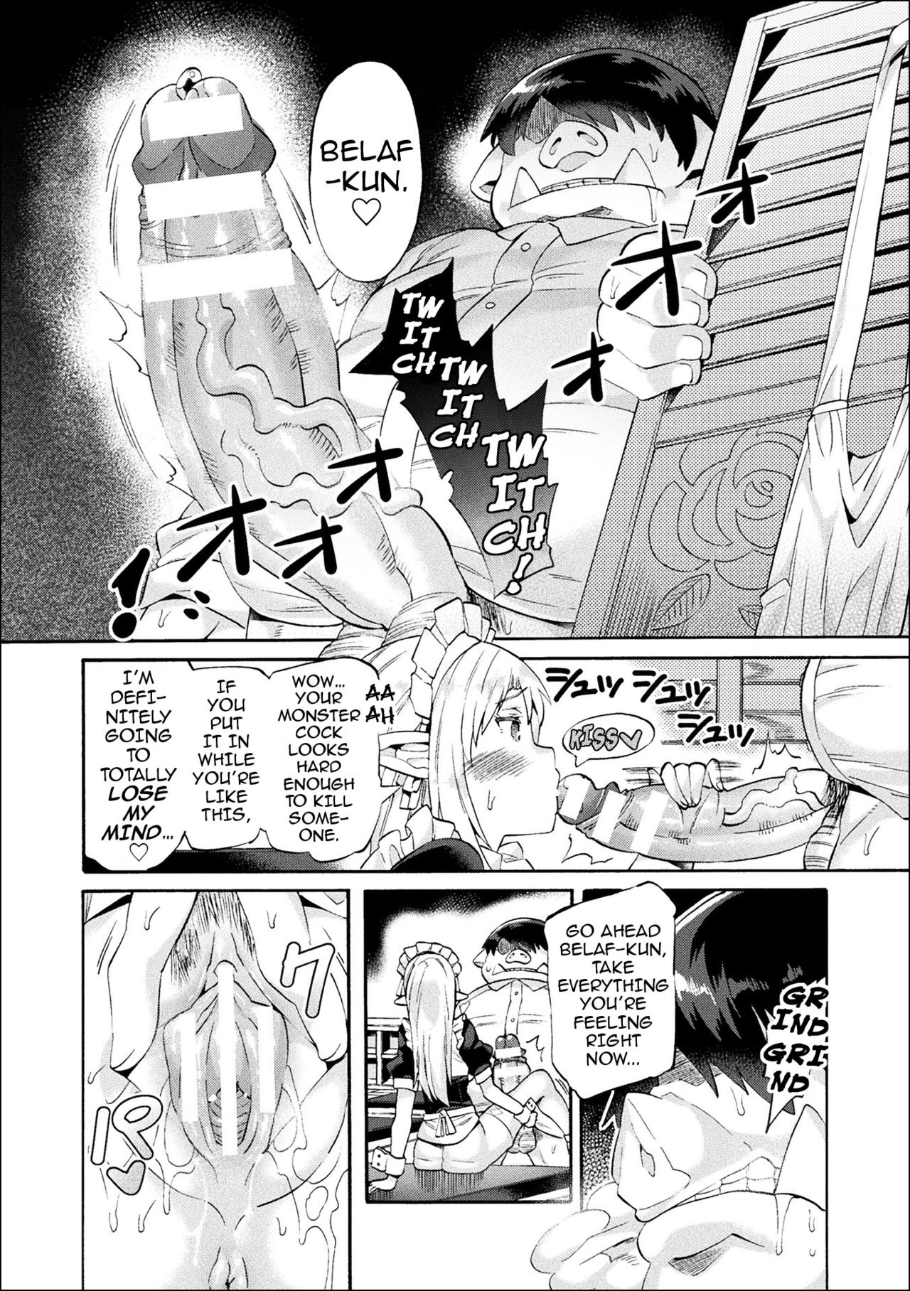 Bitch Iincho Elf no Dotei Orc Hatsutaiken Ch. 1-3 page 35