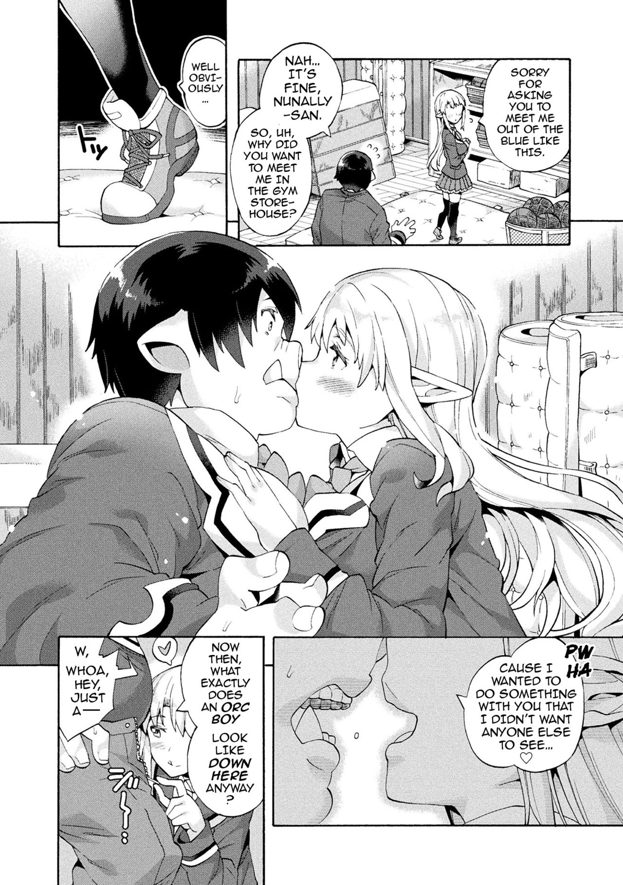 Bitch Iincho Elf no Dotei Orc Hatsutaiken Ch. 1-3 page 8