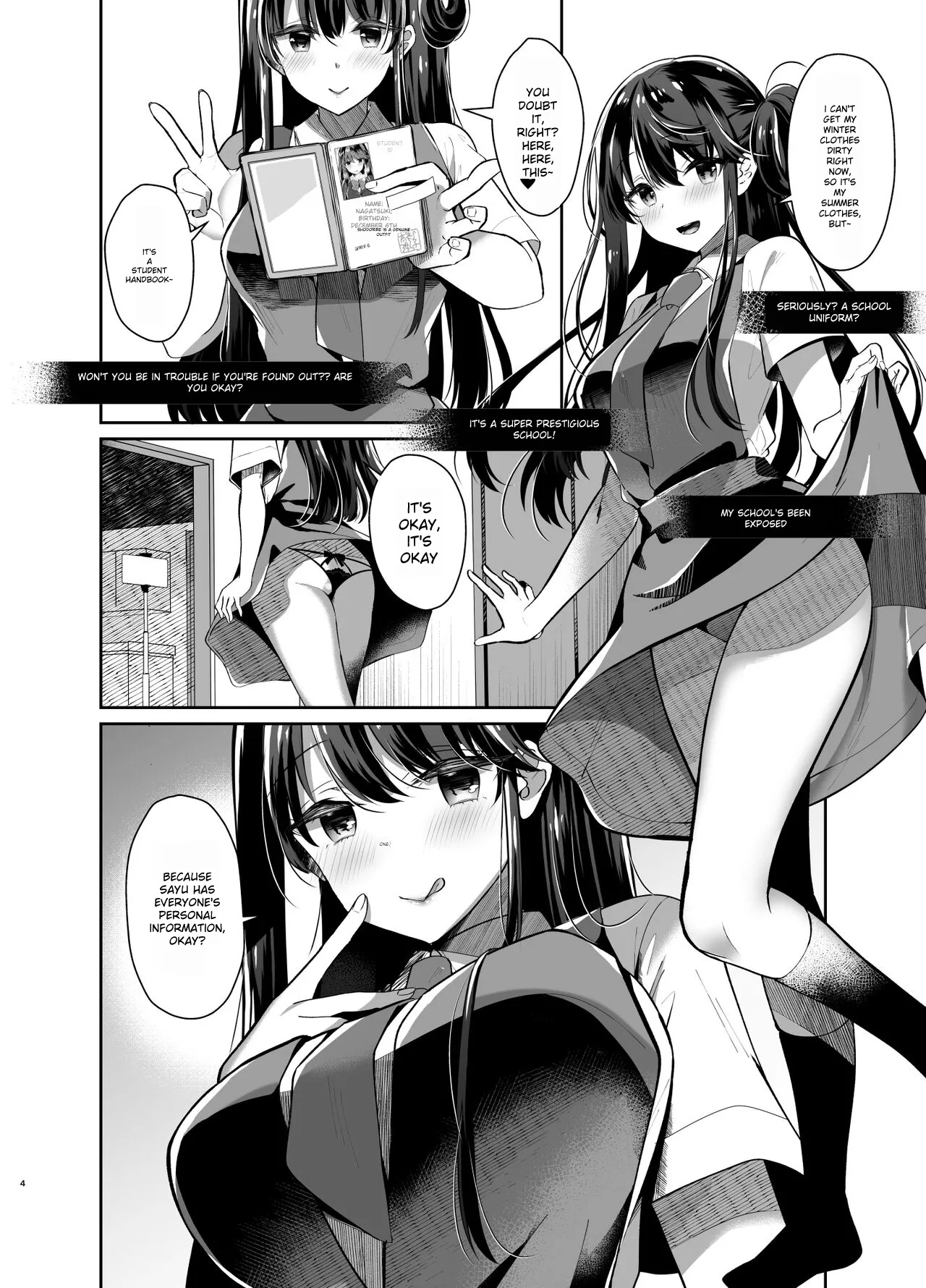 Bitch na Koakuma Sayuki-chan Kinshin Soukan Namahaishin page 3