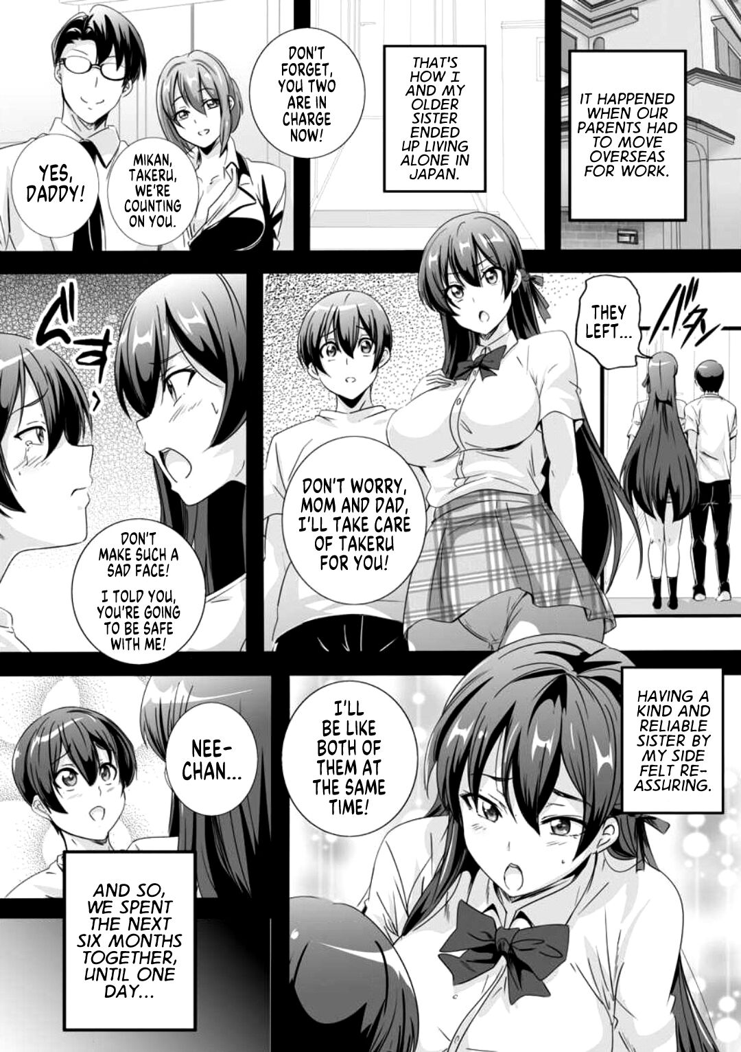 Bitch ni Natta Kuro Gal Nee-chan to Irekawari Seikatsu 1 page 2