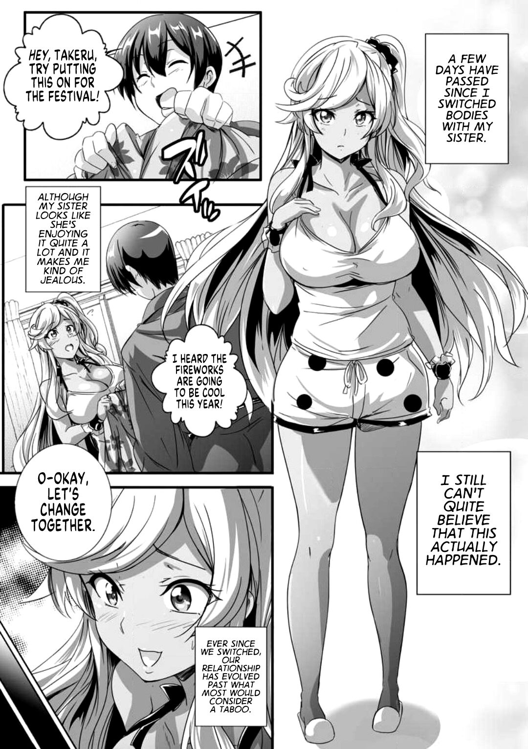 Bitch ni Natta Kuro Gal Nee-chan to Irekawari Seikatsu 2 page 3