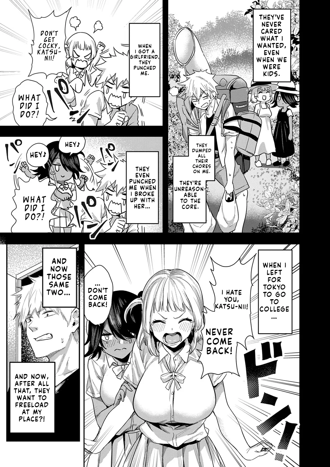 Black and White Pet Gals page 3