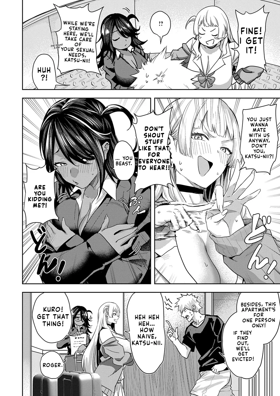 Black and White Pet Gals page 6