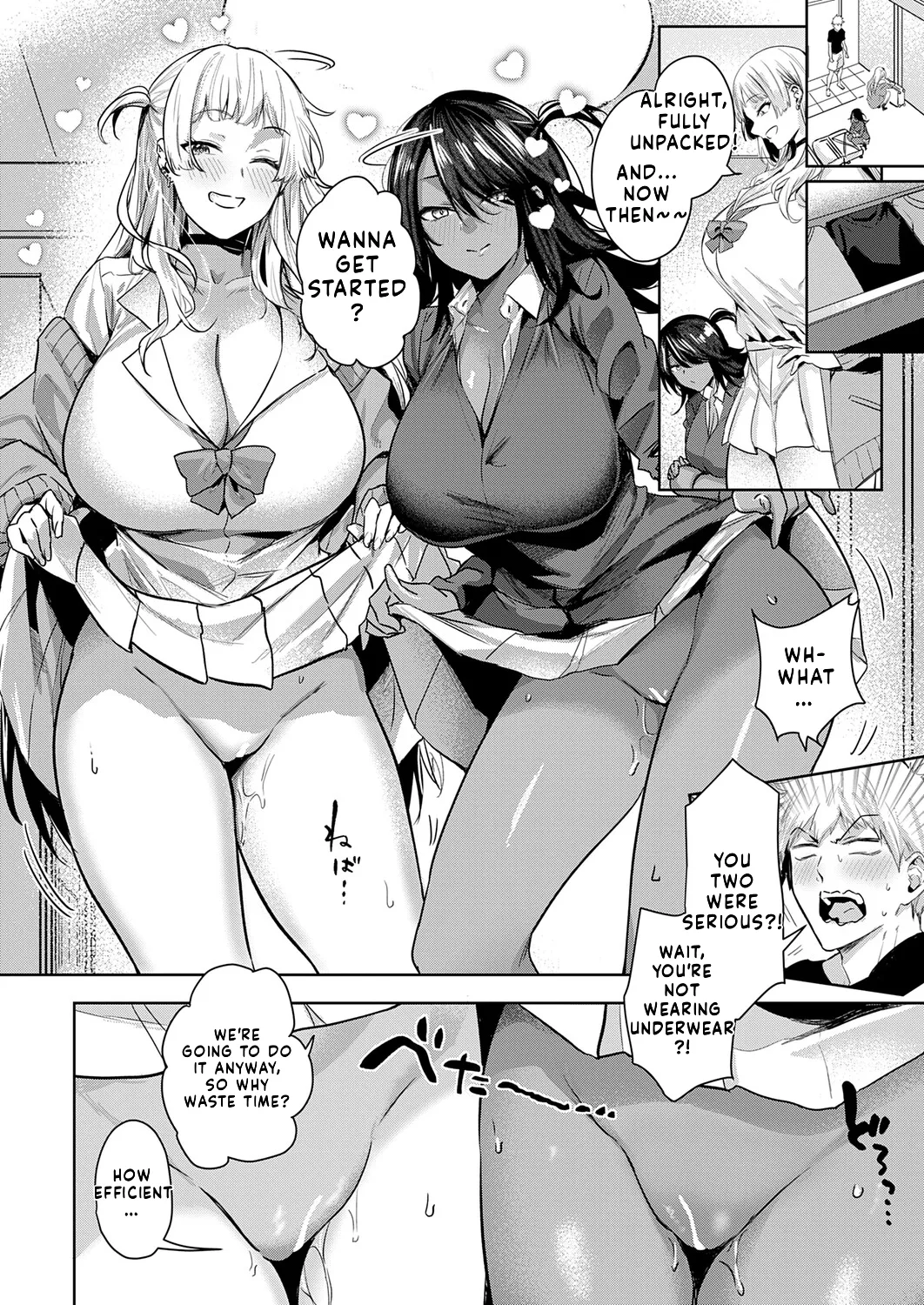 Black and White Pet Gals page 8
