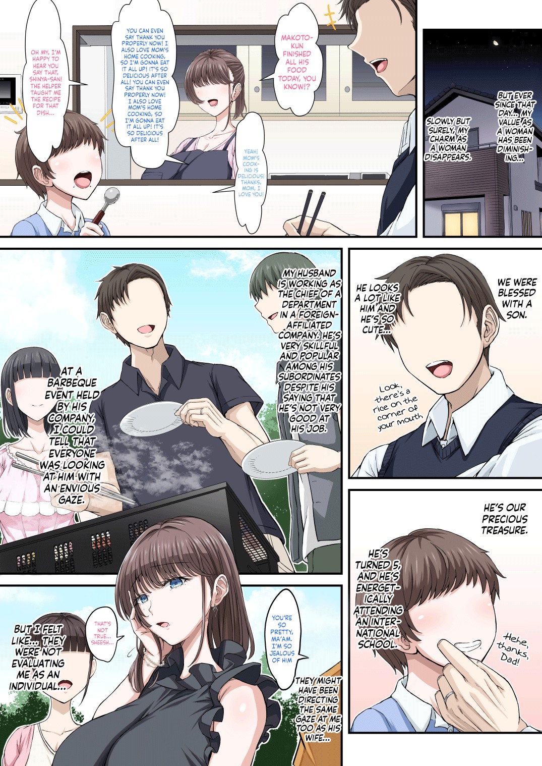 Black Fall -The Housewife Falls To Darkness- page 4