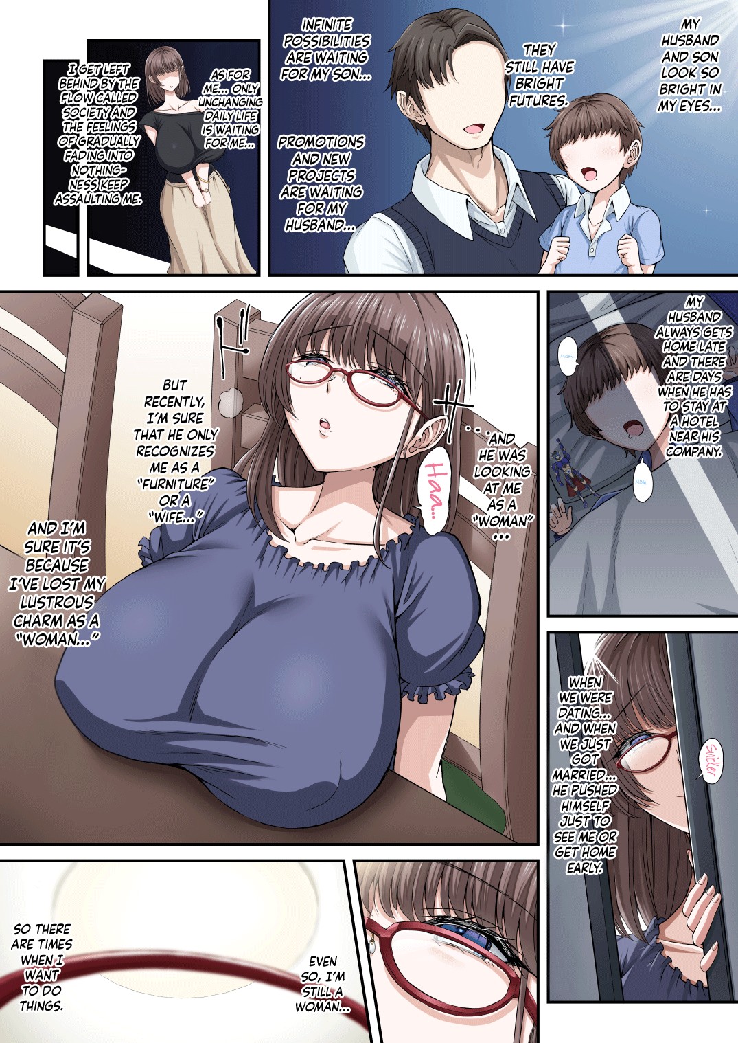 Black Fall -The Housewife Falls To Darkness- page 5
