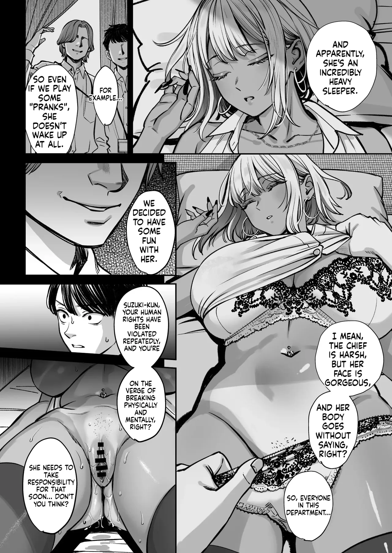 Black Kigyou no Kamin Shitsu ga Yari Beya ni Natteta Hanashi page 21
