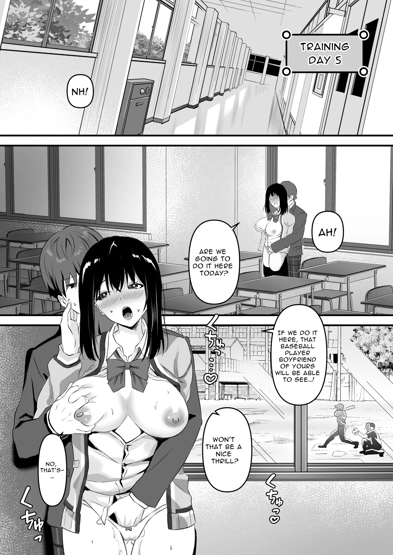 Blackmailed JK Cucked Within The Week! ~sexual discipline for a girl protecting her boyfriend~ page 25