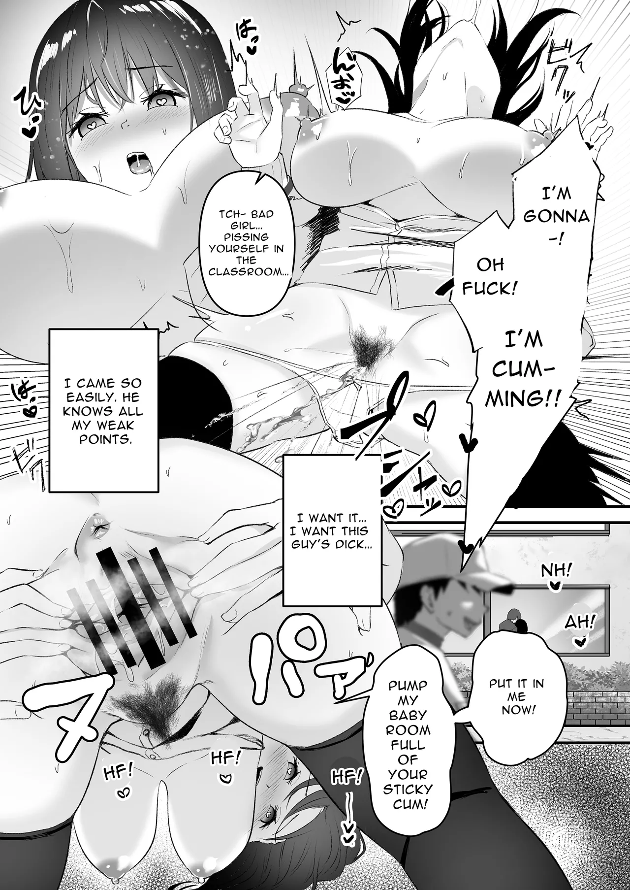 Blackmailed JK Cucked Within The Week! ~sexual discipline for a girl protecting her boyfriend~ page 27
