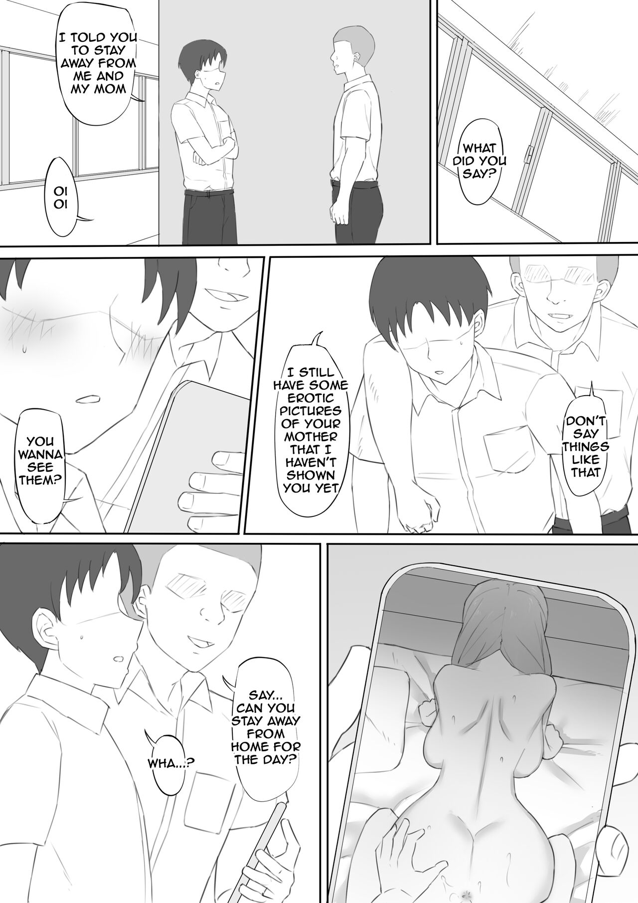 Blackmailed Mother page 23