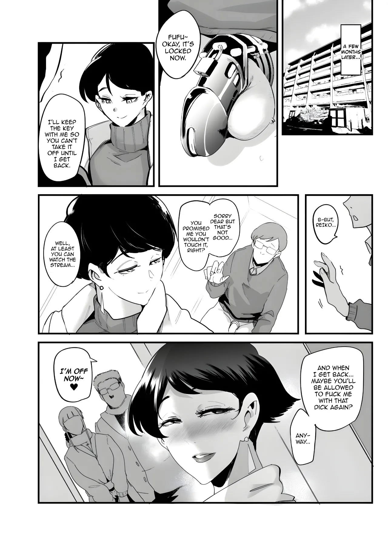 Blowjob Mask Wife - The Case of Reiko Takahashi page 40