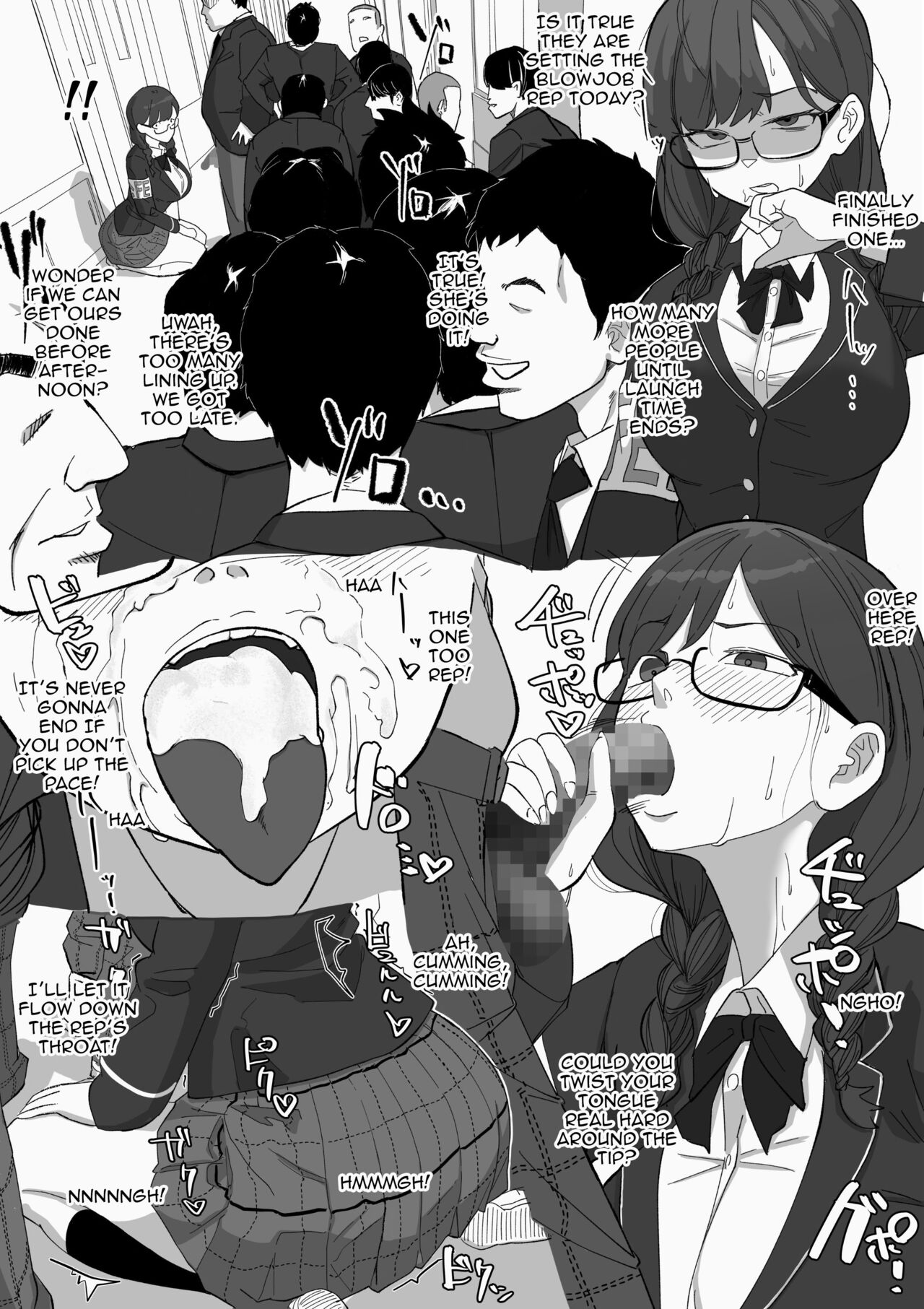 Blowjob President page 9