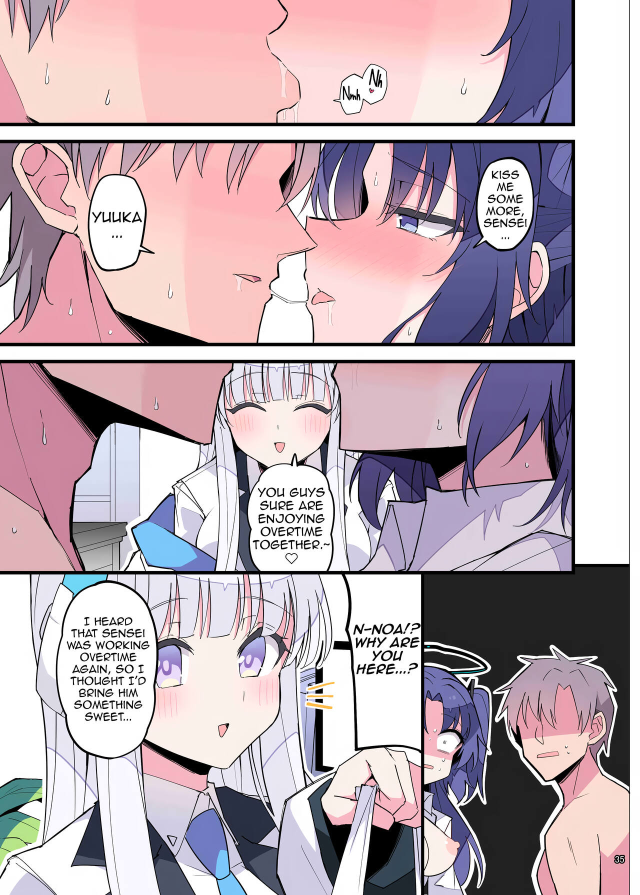 BluArch Icha Love Ero Goudou "Zetsurin Taisai" page 37