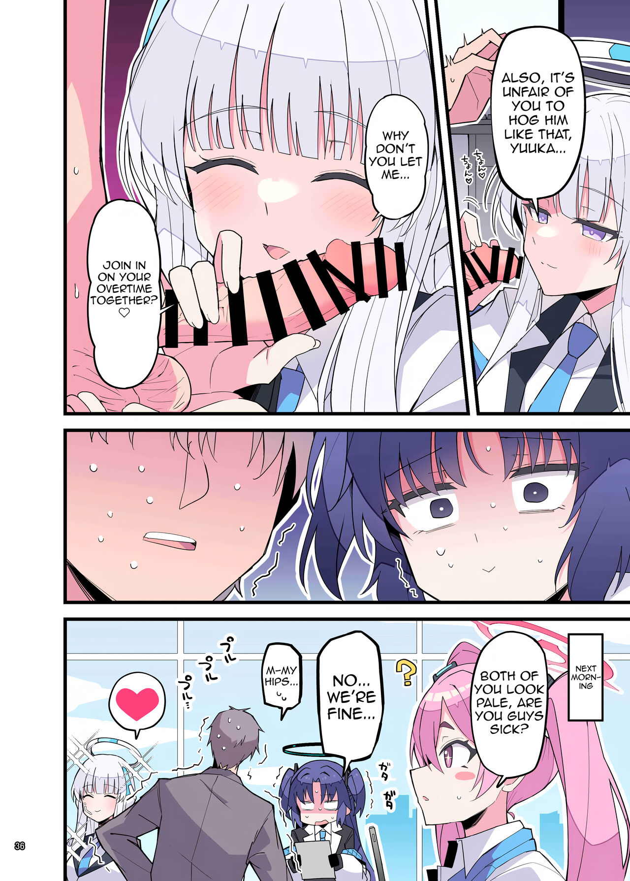BluArch Icha Love Ero Goudou "Zetsurin Taisai" page 38